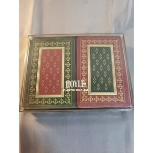 Vintage Hoyle Ornate Cards - 2 Sets in Case.‎